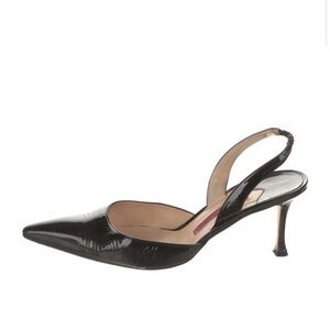 Manolo Blahnik Slingback Heels 41